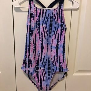 One piece bathing suit